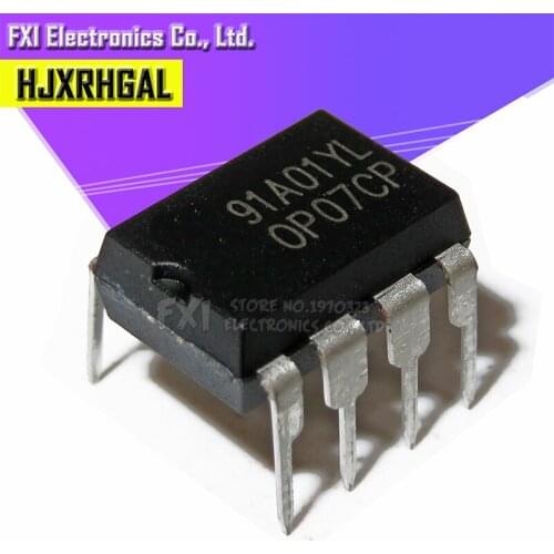 10PCS OP07CP DIP8 OP07 DIP General operational amplifier new original