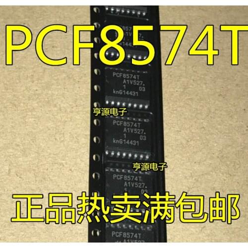10PCS PCF8574T PCF8574AT PCF8574 16 SOP-16
