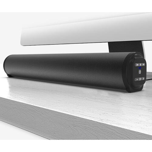 BS-10A Powerful TV Speaker TV Sound Bar Wired and Wireless Bluetooth 5.0 Home Surround SoundBar Stereo for PC Theater Aux 3.5mm