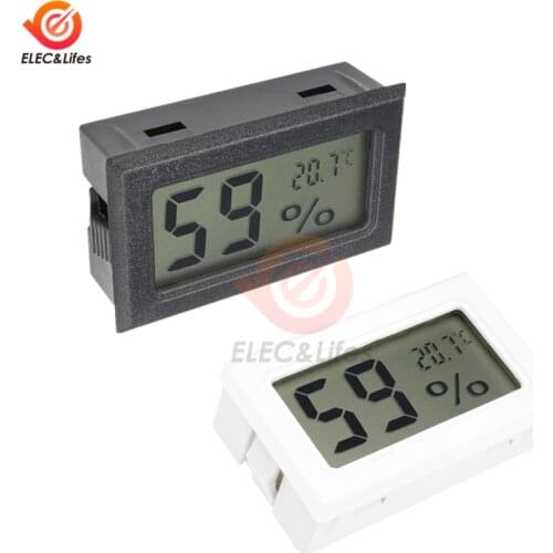 Mini Digital LCD Temperature Humidity Tester Indoor Room Thermometer Hygrometer Temperature Sensor Humidity Meter