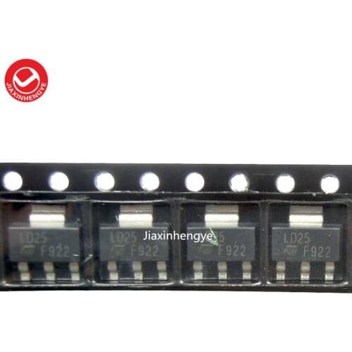 LD1117S25TR LD1117S25 LD1117 SOT-223 Original and New 50PCS/LOT