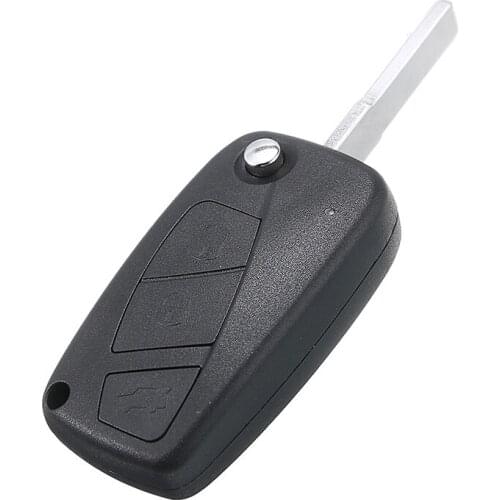 Mayitr 1pc Car Auto RFC Replacement 3 Button Flip Key Case Fit For Ford KA MK2 Remote Fob 2008-2016 Accessories