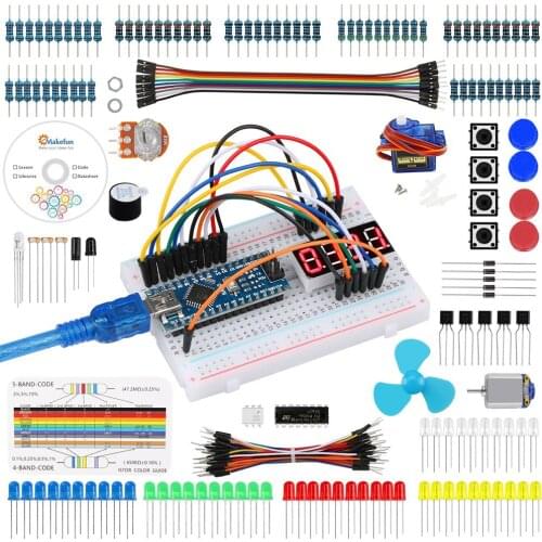 Keywish Strater Kit for Arduino Nano Project with Servo Motor Jumper Wire Detailed Tutorial for Arduino UNO Mega 2560