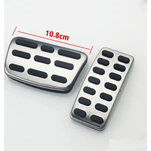 Stainless Steel Car Pedal Cover Pad For Hyundai Accent Solaris Sedan For Hyundai Verna For Kia K2 For Rio Soul KX3