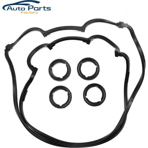 New Valve Cover Gasket & Spark Plug Seals For Honda 97-01 CR-V CRV B20Z B20B 12341-PR4-A00 12341PR4A00 12342-PT2-000