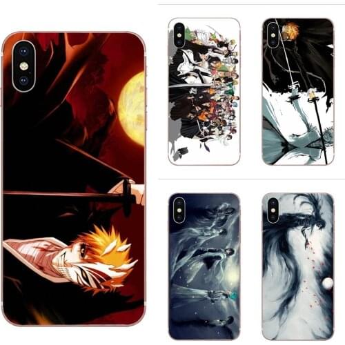Bleach Fashion Japan For Apple iPhone 4 4S 5 5C 5S SE SE2020 6 6S 7 8 11 Plus Pro X XS Max XR Soft Protective Skin