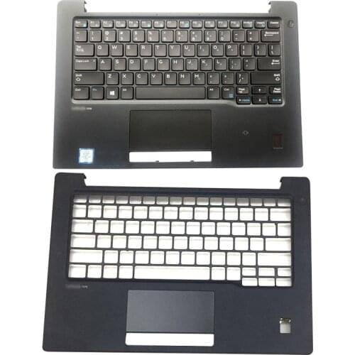 NEW Laptop Palmrest Upper Case US Backlit Keyboard Touchpad For DELL Latitude 13 7370 E7370 Series 0JTGW5