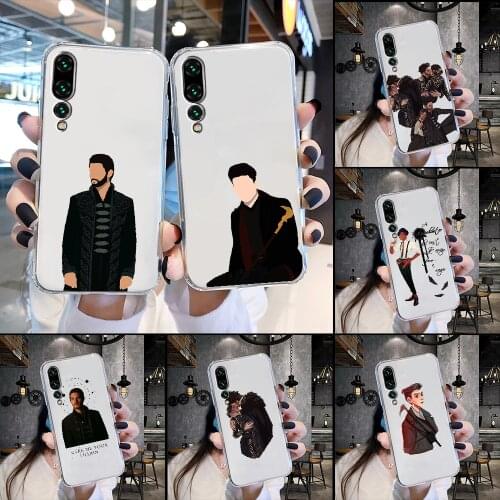 Shadow and bone Phone Case Transparent For Huawei P Mate P10 P20 P30 P40 10 20 Smart Z Pro Lite 2019 transparent fashion prime