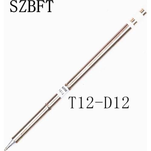 SZBFT 1pcs For Hakko t12 soldering station T12-D12 Electric Soldering Irons Solder Tips For FX-950/FX-951 station