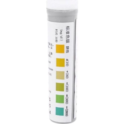 20Pcs Test Urine Protein Test Strips Kidney Urinary Tract Infection Test Paper HX6D