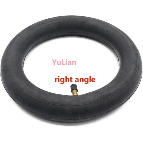 10 Inch Inner Tube 10x2.5 Tube Innertube with bent valve 0 45 90 Degree valve for Baby Stroller Pram Scooter