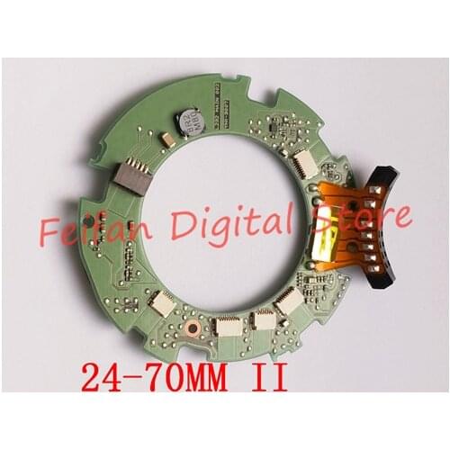 Lens Repair Parts For Canon EF 24-70mm F/2.8L II 24-70 II USM Main Circuit PCB MCU Board Motherboard With Contact Cable