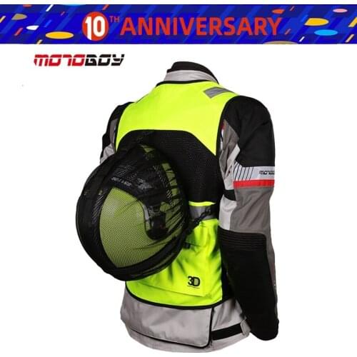 Free shipping 1pcs NEW Men High Visibility Reflective Safety Moto Off-road Vest Motocross Racing Jacket Coat Motorcycle Vest