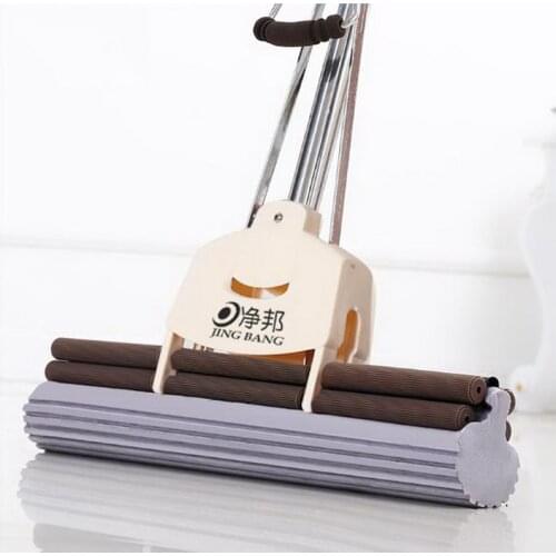 140213/No hand wash lazy mop/Buffer sponge handleSqueeze household glue cotton mops/Absorbent sponge mop