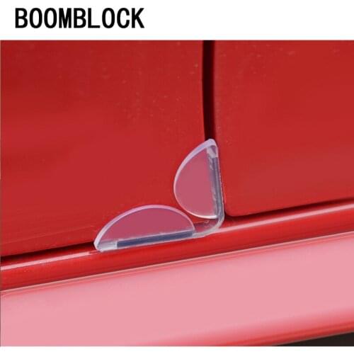 4Pcs/Lot PVC Car Door Edge Anti Collision Sticker For Acura Chevrolet Cruze Aveo Peugeot 307 308 Seat Leon Mazda 3 6 CX-5