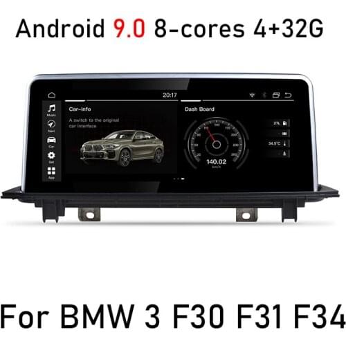 Android 9.0 8 cores 4G+32G Car multimedia Player Navigation GPS radio For BMW 3 F30 2011 2012 2013 Original CIC