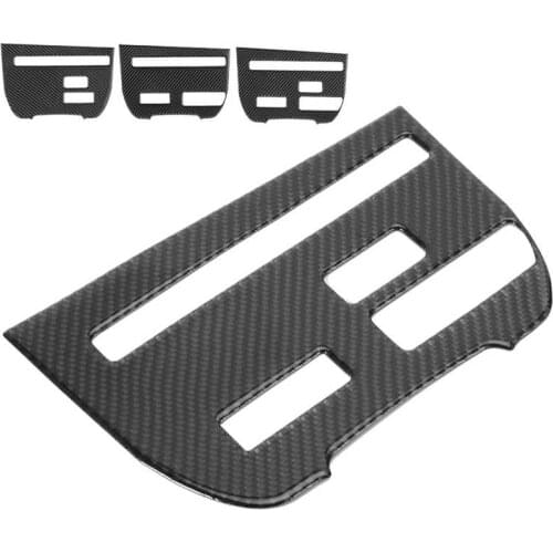 Car Mirror car styling Console Trim Sticker Carbon Fiber CD Player Interior Accessories Fit for Nissan GTR R35 08‑16 car