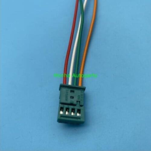 Free shipping 5/10/20/50/100 pcs 4 Pin Tachograph plug sensor plug door light atmosphere female connector 968813-9 C with wire