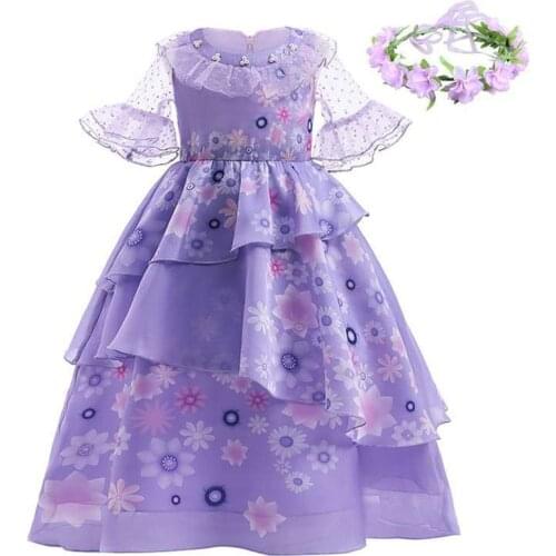 Prom Elegant Girls Dress Party Girl Clothing Flower Show Gown Toddler Kids Dresses for Girls Princess Childrens Tutu Dress
