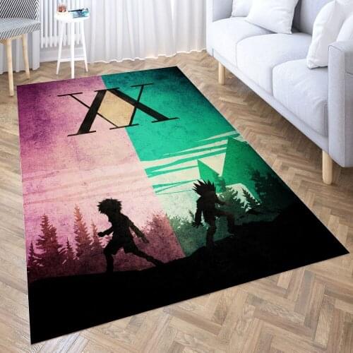 HunterXHunter HxH Carpet Decora Home Bedroom Kitchen Anti-slip Mat Rug Doormat Aisle Floor Mat Bath Mats Doormat