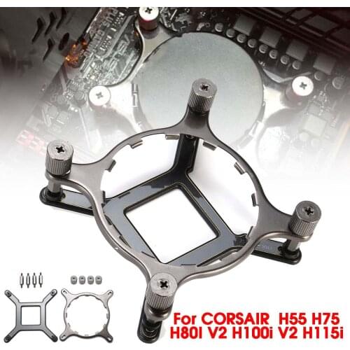 LEORY CPU Cooling Mounting Bracket Kit CPU Water Cooler For CORSAIR Hydro Series H60(2018) H115i RGB H115i Pro GT For Intel LGA