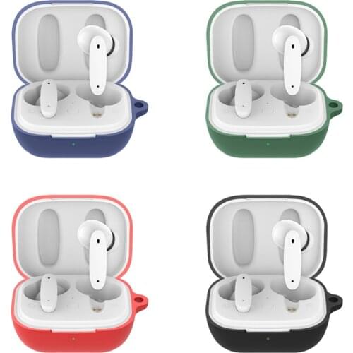 Silicone Protective Cover Anti-fall Earphone Case for -Meizu POP2/2s Earbuds R9CB