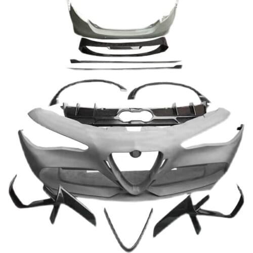 Applicable To Romeo Alfa Giulia Modified Gta Kit Front Rear Bar Side Skirt Wheel Eyebrow Cover Tail