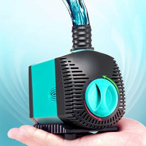 3W/6W/10W/15W/25W Ultra-Quiet Submersible Aquarium Water Pump Water Fountain Pump Filter Fish Pond 220V-240V 50HZ EU Plug