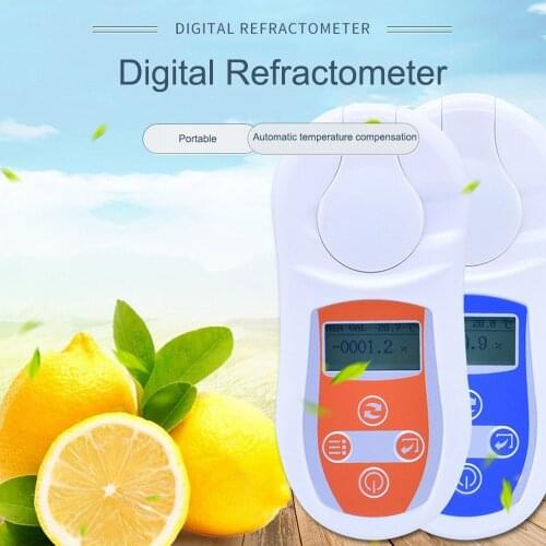 High Precision Portable Digital Display Honey Refractometer Fruit Sugar Meter Measuring Sugar Content Instrument