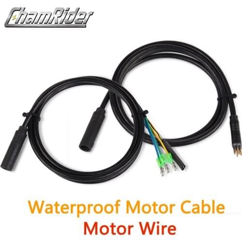 EBike Motor Extension Cable Connector Female To Male 80cm 130cm 9Pin Electric Bike Motor Cables For E-bike Accessory
