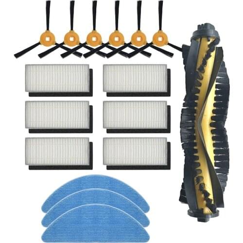 High efficiency cleaning filter main brush mop cloth filter suitable for Ecovacs Deebot N79S N79 Eufy RoboVac 11 11C