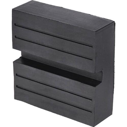 Yuaierchen Square Jack Pad Universal Slotted Frame Rail Protector Floor Jack Adapter Pad for Vehicle Repair