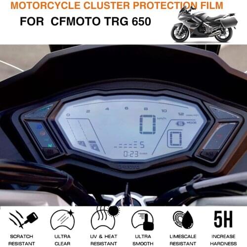 Motorcycle Instrument Speedometer Cluster Scratch Protection Film For CFMOTO TRG 650 TRG5650