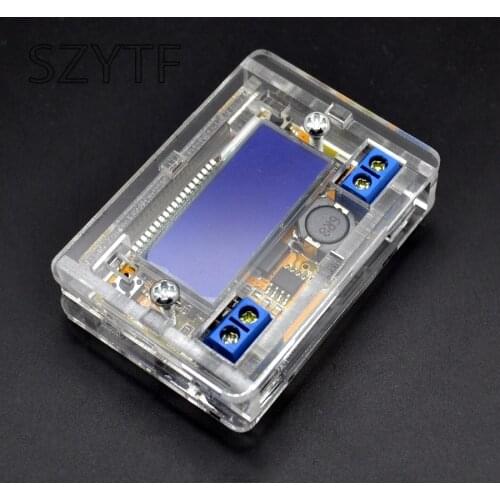 LCD Adjustable Power Step-down Module DC-DC Stepdown Charge DIY Kit LED Driver for Voltmeter Ammeter Peak Current Adjustment