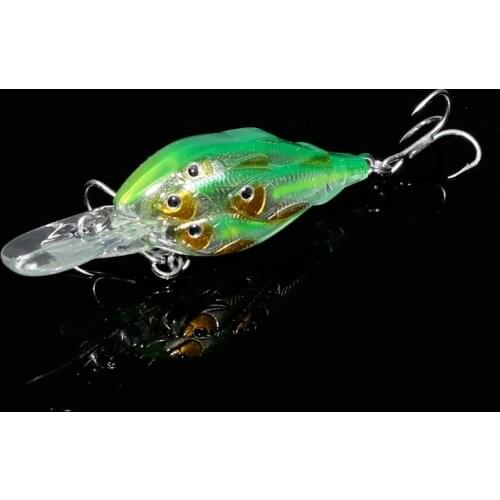 1Pcs Crazy Crankbait Group Fish Bait Wobbler Bait SwimBait Jigging Lure Pike Trout Fishing Tackle 6.5cm 6.5g