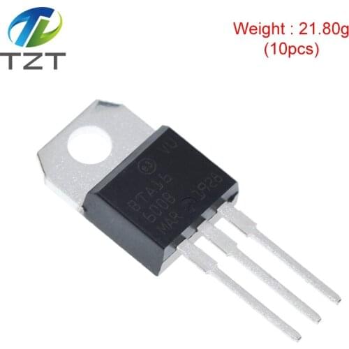 10pcs BTA16-600B TO-220 BTA16-600 TO220 16-600B BTA16 600V 16A TRIACS new and original
