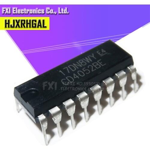 10PCS CD4052BE CD4052 DIP16 DIP new original