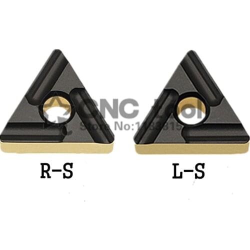 10pcs TNMG160404 R-S L-S Carbide Inserts High Quality Turning Knife Blade TNMG160408R-S CNC Lathe Metal Plate Cutting Tool