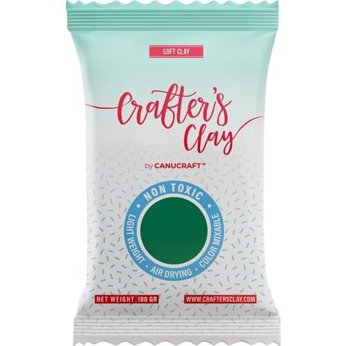 50 Bags Colorful Clay Canucraft Crafters Air Dry Flower Color Clay Super Light Clay Specially For Hand Made Flowers