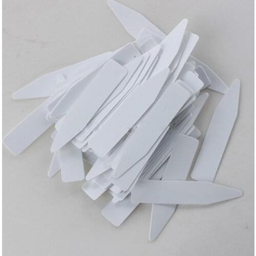 500Pcs Mini Garden Plant Markers Plastic Plants Plant Markers Tags Garden Plant Seed Marker Nursery Plant Tags Plant Seed Tags