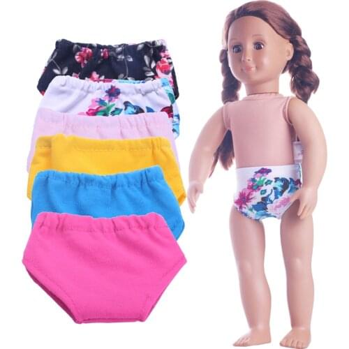 Dolls Accessories Cute Doll Clothes Underwear for 18inch Journey Doll My Life Dolls Clothing Dress Up Outfit Toy