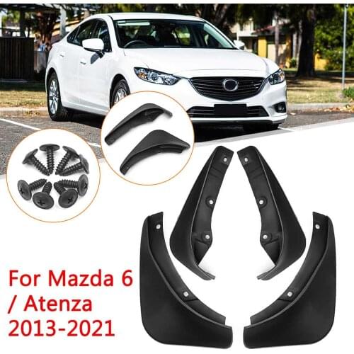 Car Mud Flaps Mudguards Mudflaps Splash Guards Mud Flap Fender For Mazda 6 GJ GL Atenza 2013 2014 2015 2016 2017 2018 2019