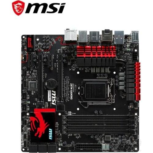 For MSI Z87M GAMING Motherboard LGA 1150 DDR3 For Intel Z87 Z87M Desktop Mainboard SATA III USB3.0 PCI-E X16 3.0 Used