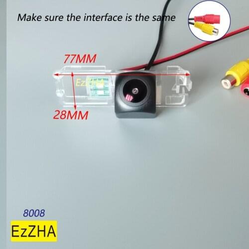 EzZHA CCD Car Reverse Rear View Camera For VW Volkswagen Amarok/Robust Pick-Up 2010-2018 Passat B6 Sedan/Wagon TYP3C Car Monitor