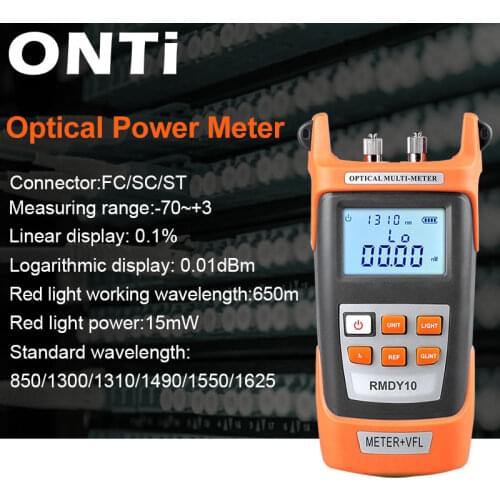 FTTH Tool Kit 15KM Red Laser Cable Tester Pen with VFL Light Source Portable Fiber Optical Power Meter Visual Fault Locator 15mW