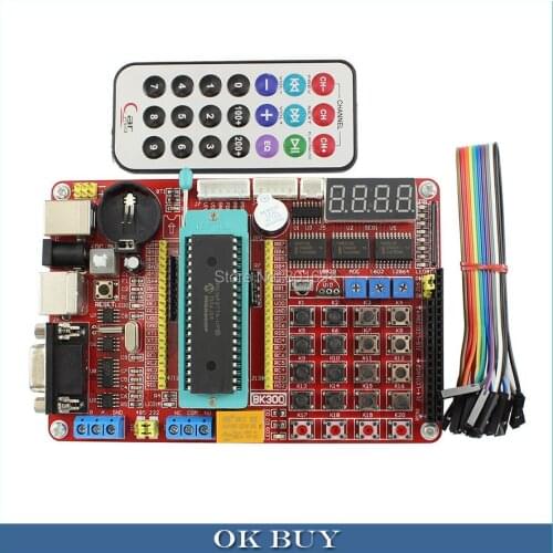 PIC Development Board Kit Microchip PIC16F877A Integrated Circuit Learning Board with Remote Control