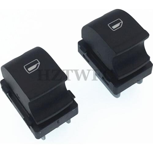 2PCS New Electronic Power Window Control Switch Button For Audi A3 Sportback A6 A6 Avant Q7 2004 - 2015 4F0959855