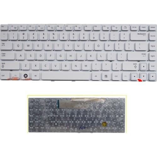 New laptop US Keyboard for Samsung NP300E3A NP300V3A 300V3A 300E3A white Keyboard