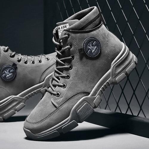 2020 New Snow Boots Protective and Wear-resistant Sole Man Boots Warm and Comfortable Winter Walking Boots Big Size fgb56