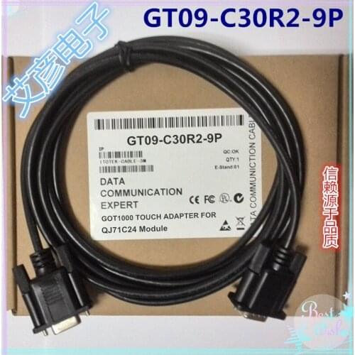 NEW GOT1000 series touch screen and QJ71C24 module connection line GT09-C30R2-9P